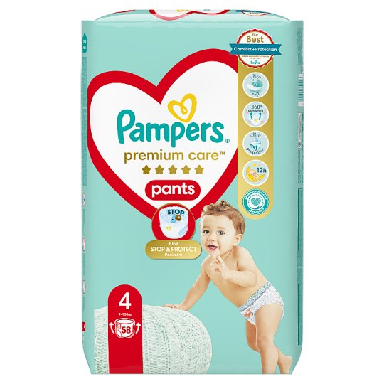 tesco pampers premium care 4