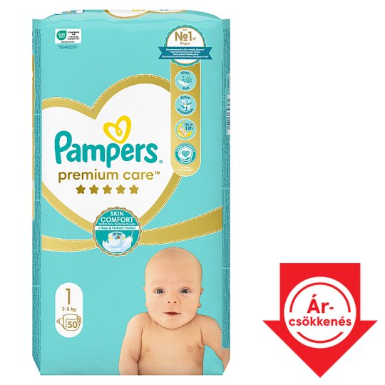 tesco zakupy pieluchy pampers premium care 1