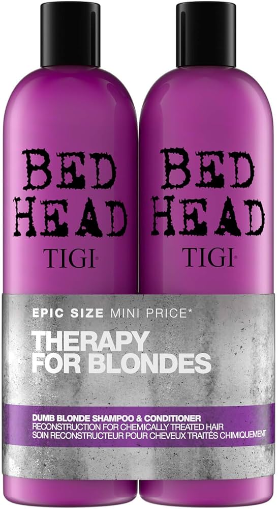 tigi bed head dumb blonde szampon odżywka