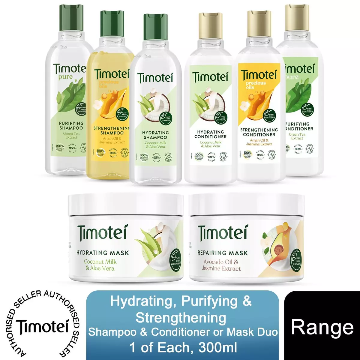 timotei szampon z odżywką coconut oil