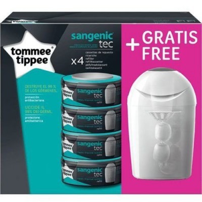 tommee tippee 4 pak pojemnik na pieluchy