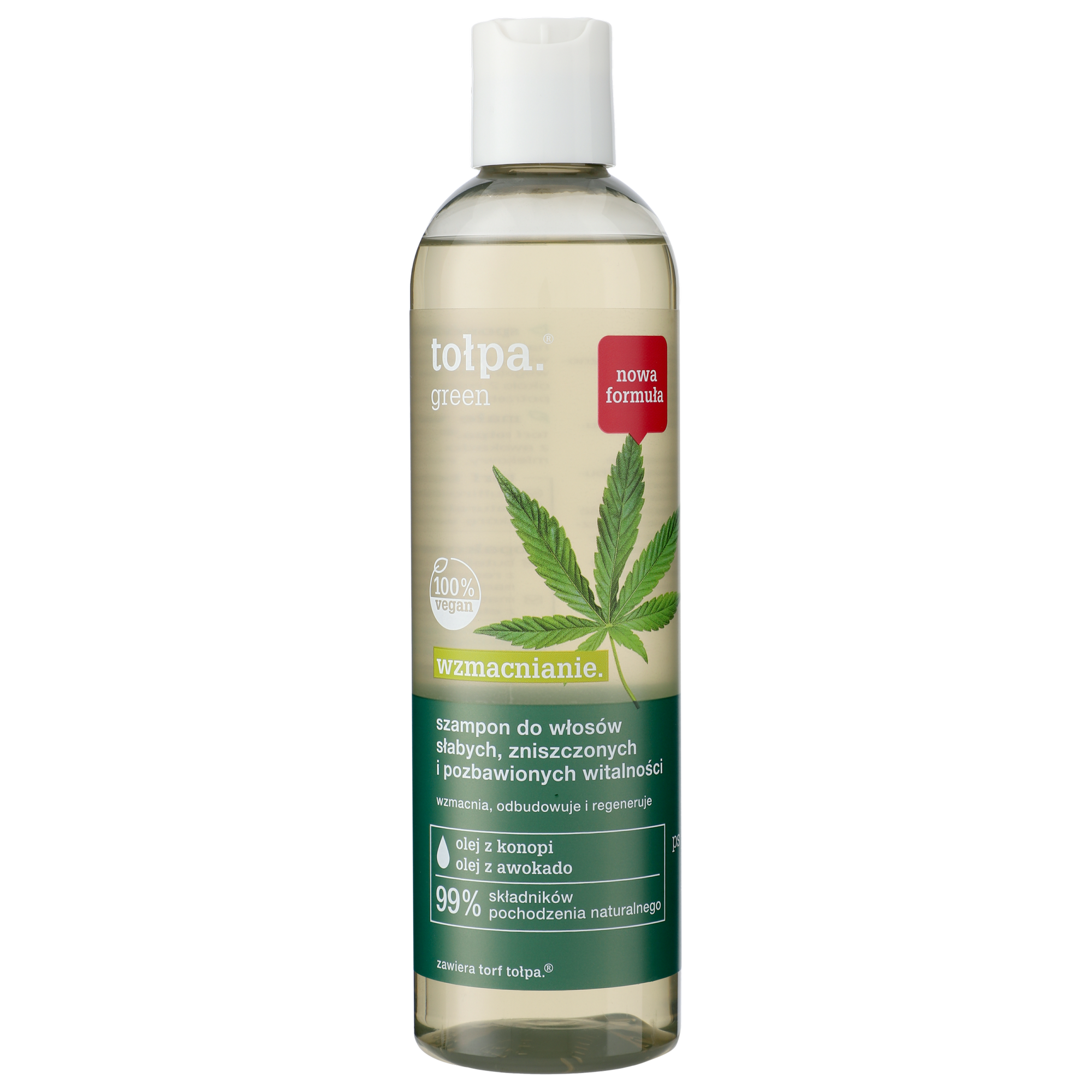 tołpa green wzmacniający szampon do włosów osłabionych 300 ml