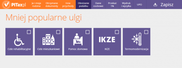 ulgi podatkowe na pieluchomajtki 2018