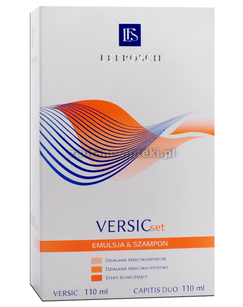 versic set zestaw emulsja szampon 2 x 110ml