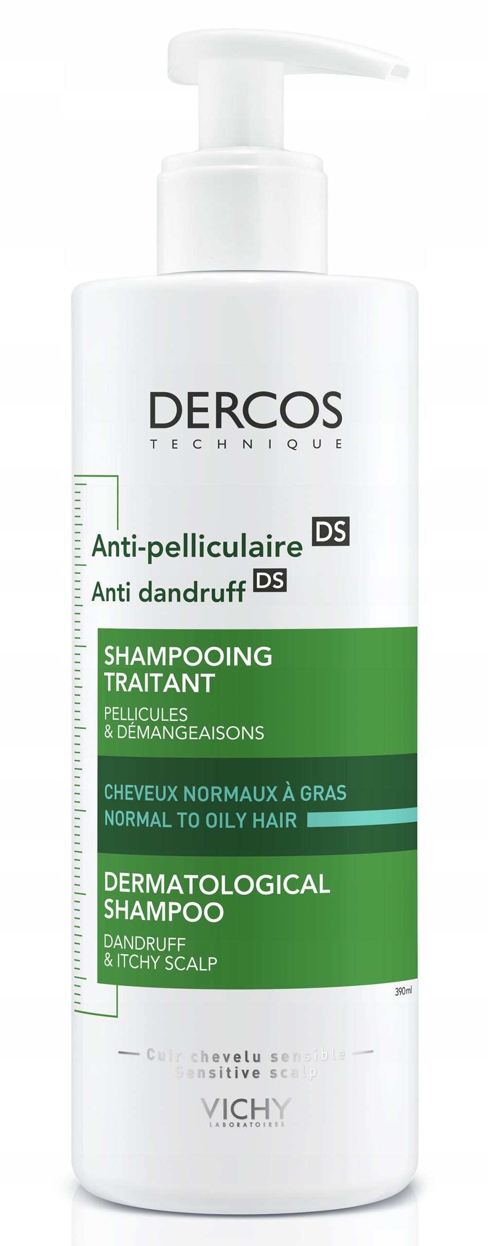 warszawa vichy dercos anti-dandruff szampon do włosów z łupieżem tłustym