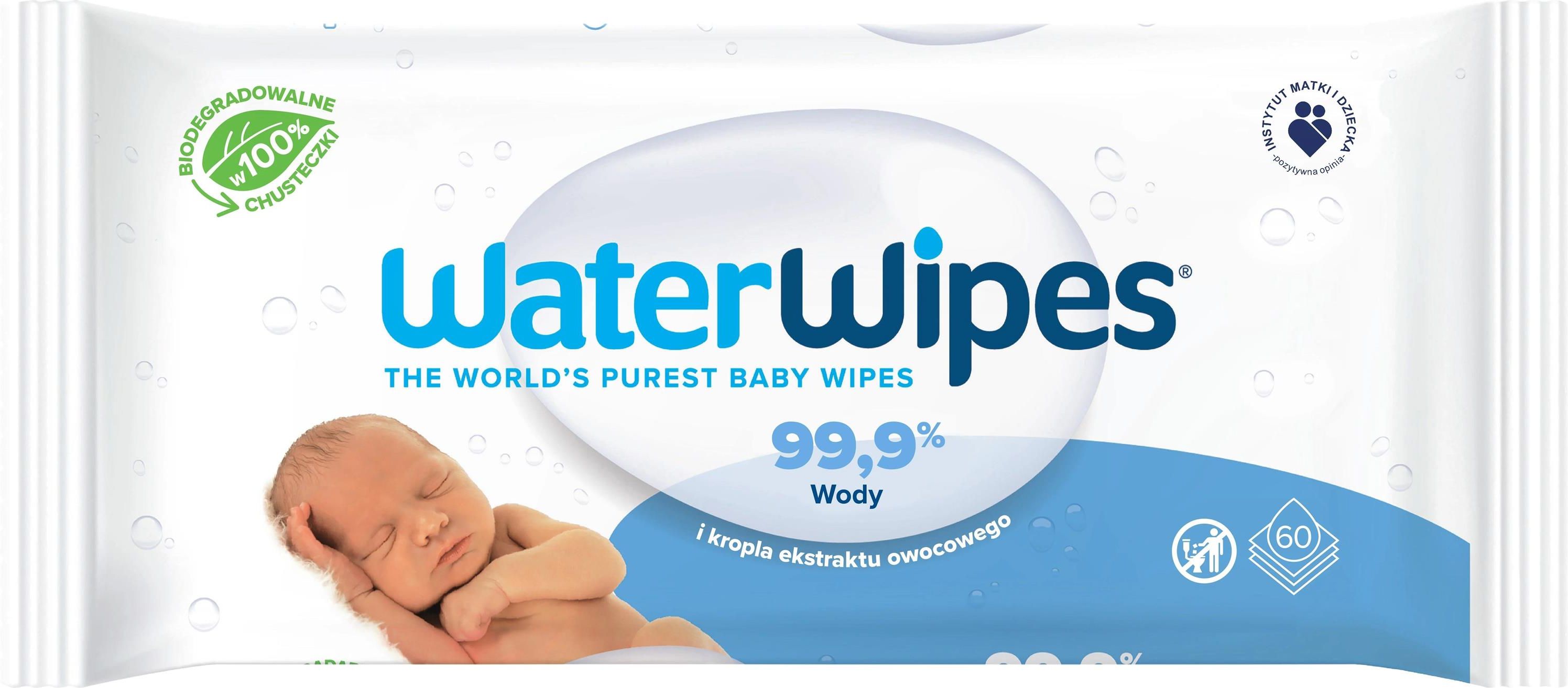 waterwipes chusteczki nawilżane wodą