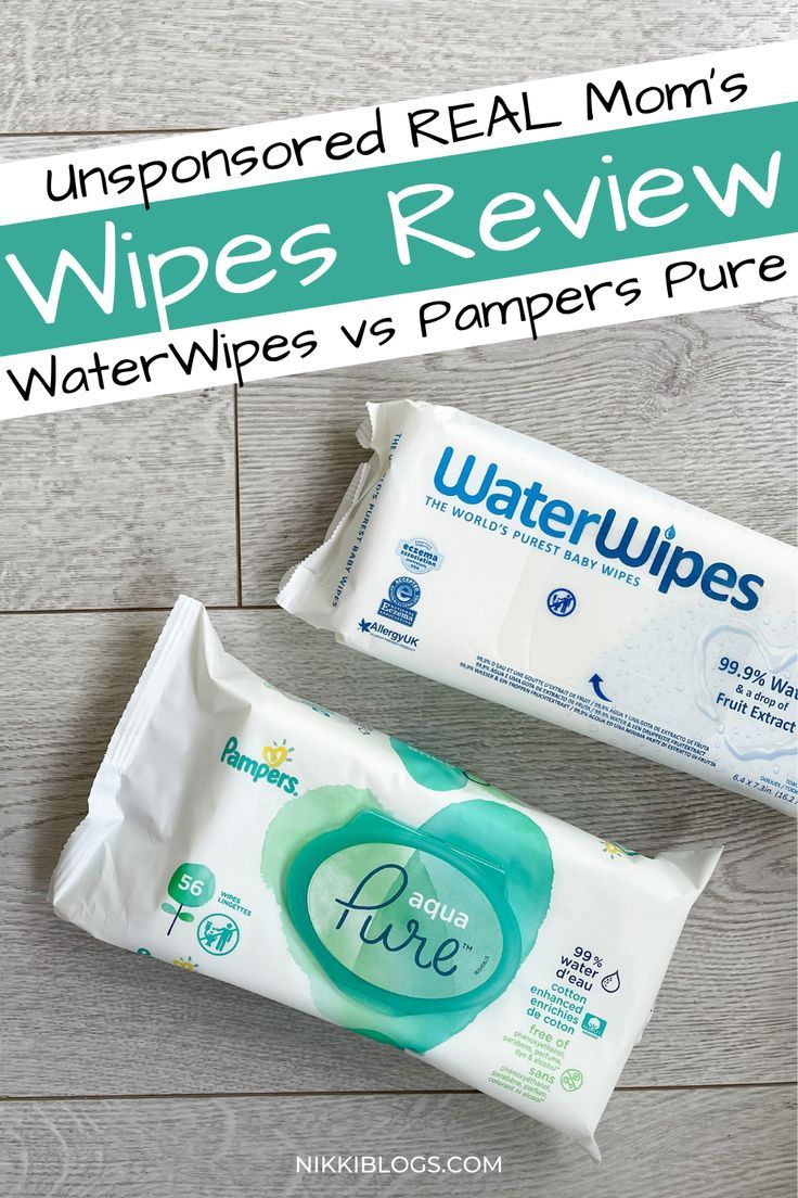 waterwipes vs pampers pure