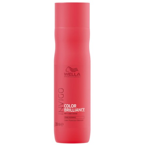 wella brilliance szampon do cienkich włosów farbowanych 250ml