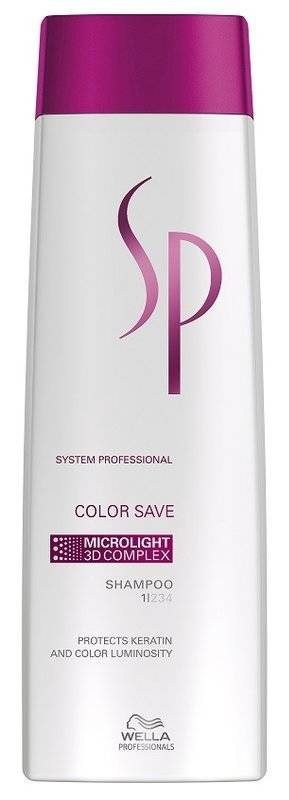 wella sp color save szampon do włosów farbowanych 250ml