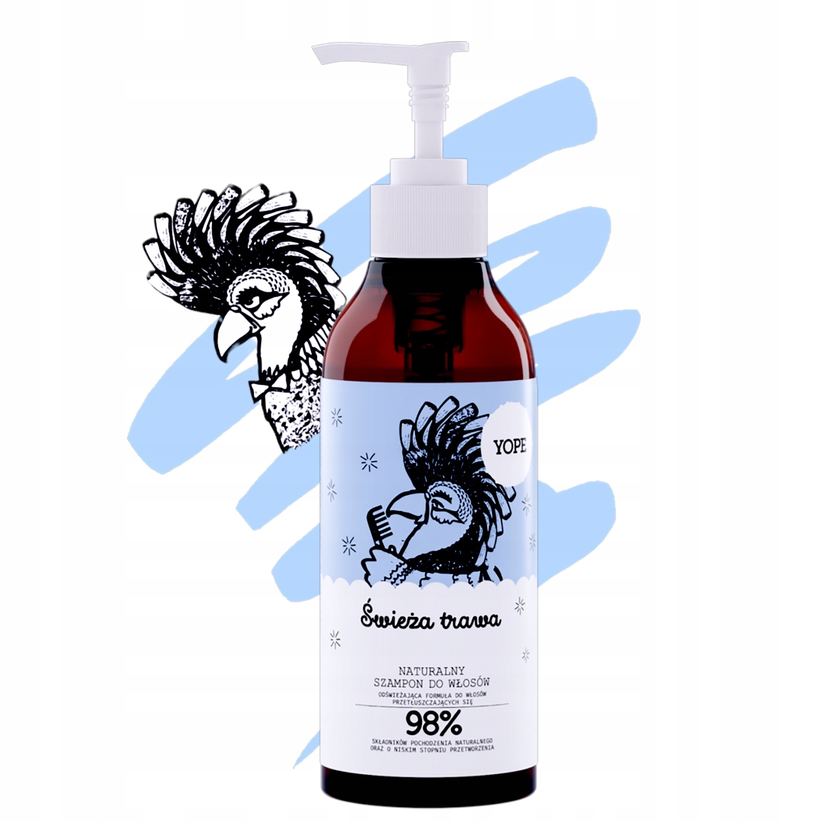 yope szampon świeża trawa włosy przetłuszczające