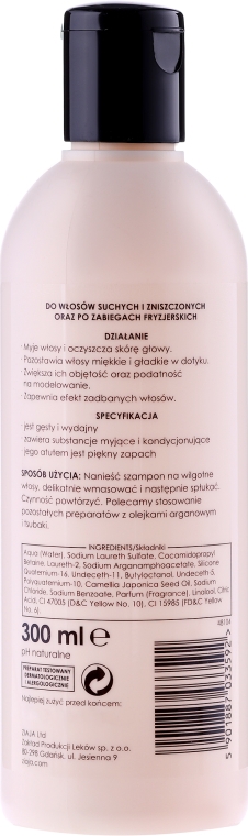 ziaja argan szampon