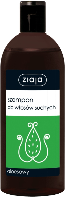 ziaja szampon do włosów suchych aloesowy 500ml